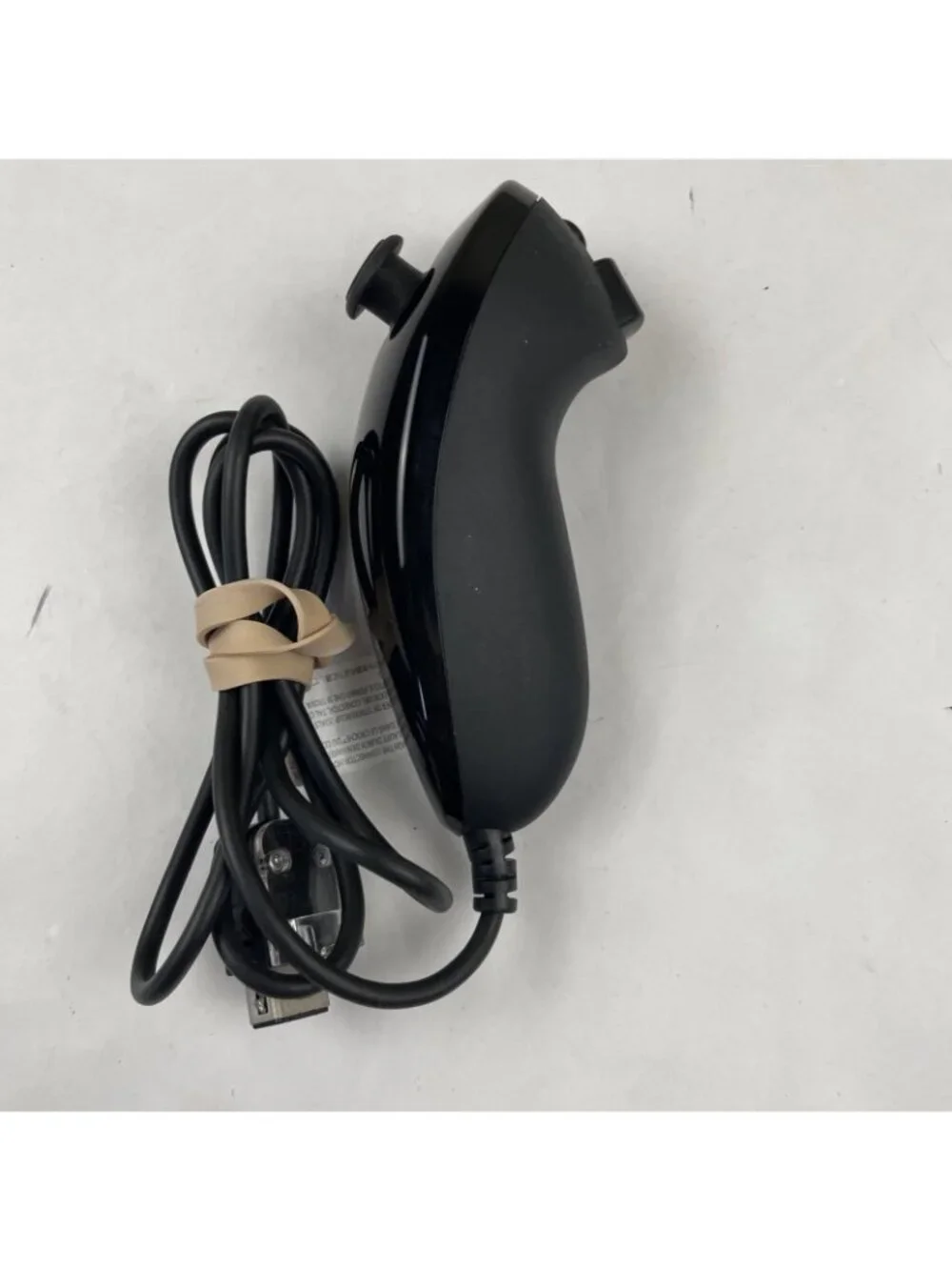 Authentic Nintendo Wii Nunchuck Black ControllerOEM Official Nunchucks Remote